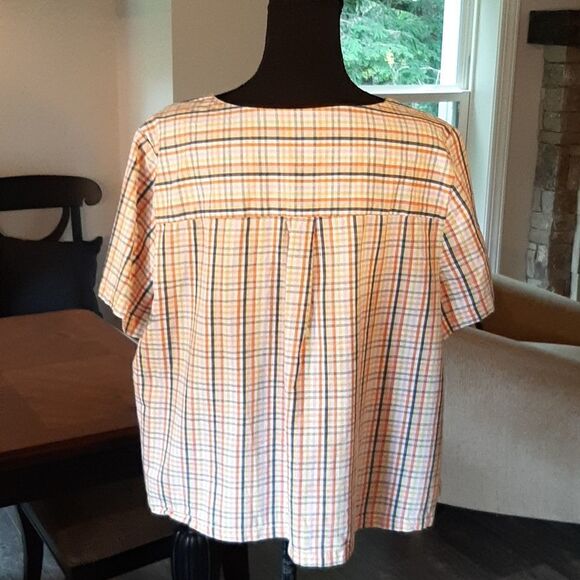 Ana Striped Cotton Top - Picture 3 of 7